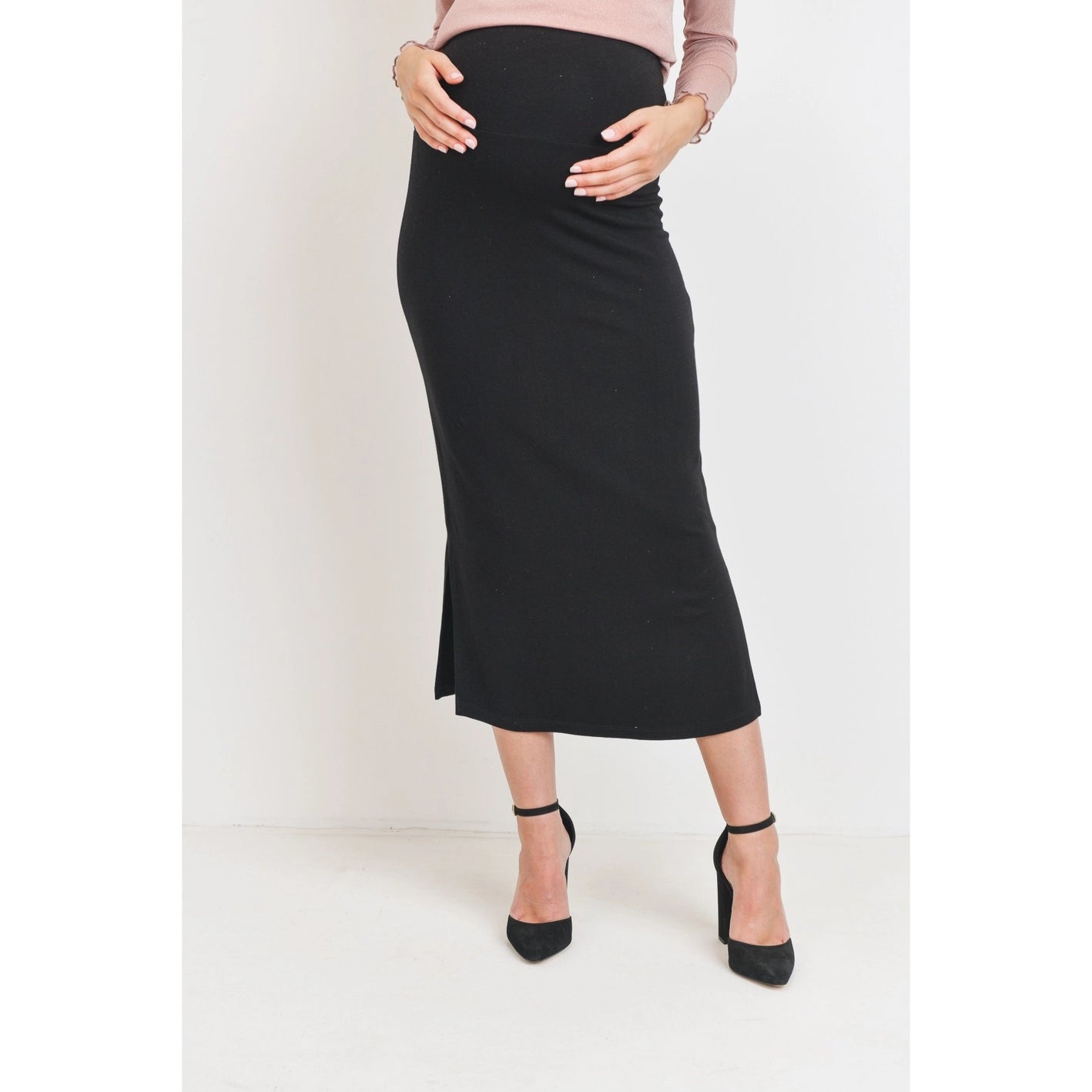 Pencil skirt maternity best sale