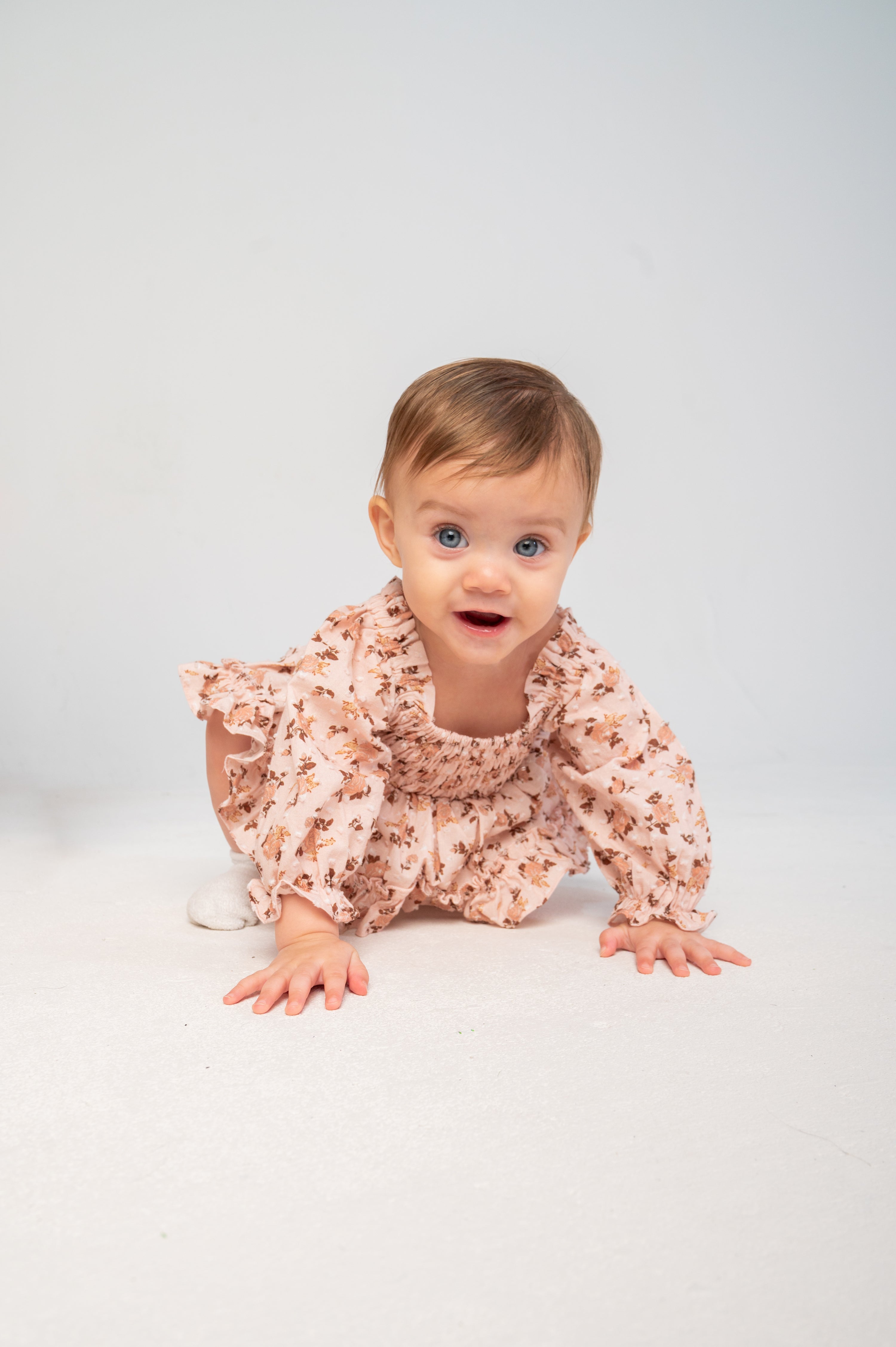 Willow Romper in Rose Pink