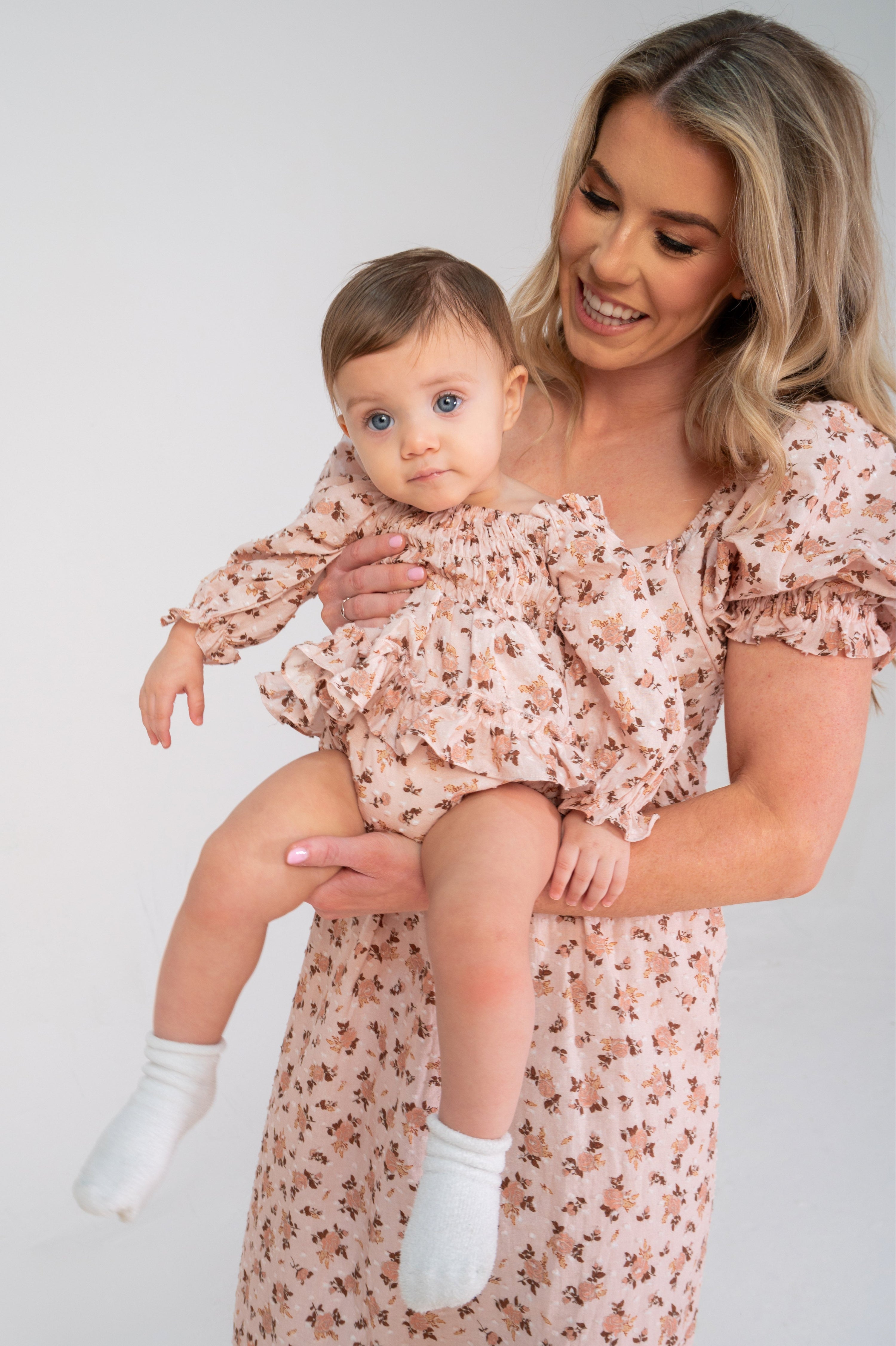 Willow Romper in Rose Pink