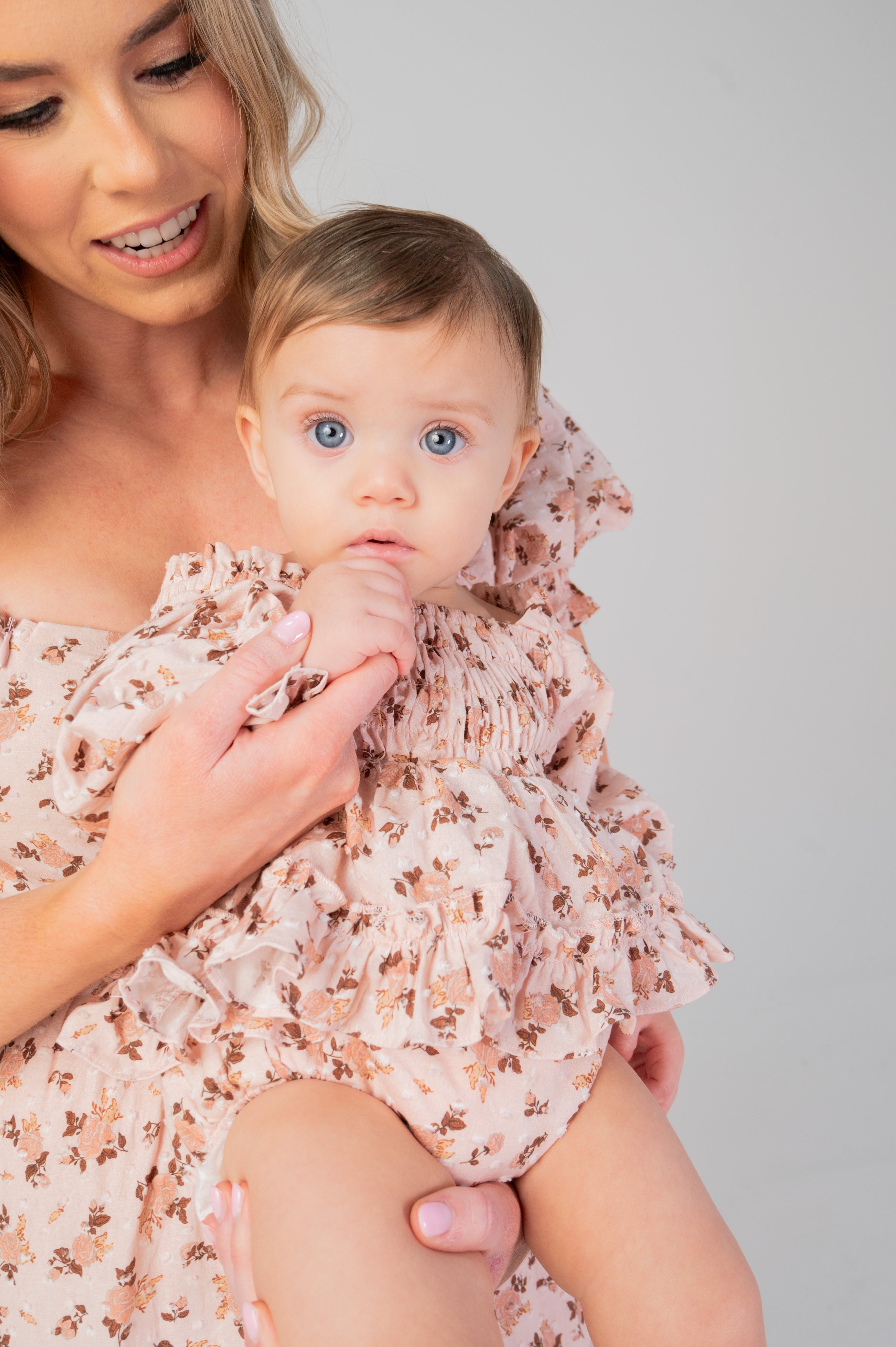 Willow Romper in Rose Pink