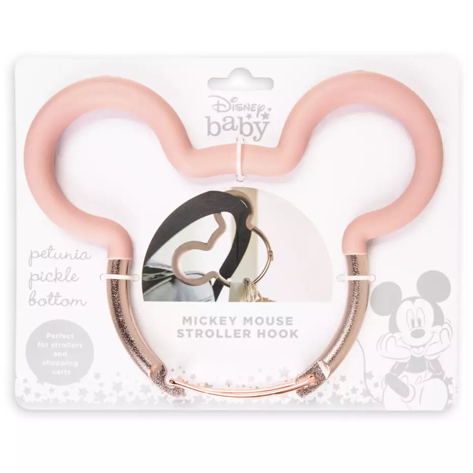 Mickey Mouse Stroller Hook in Rose Gold