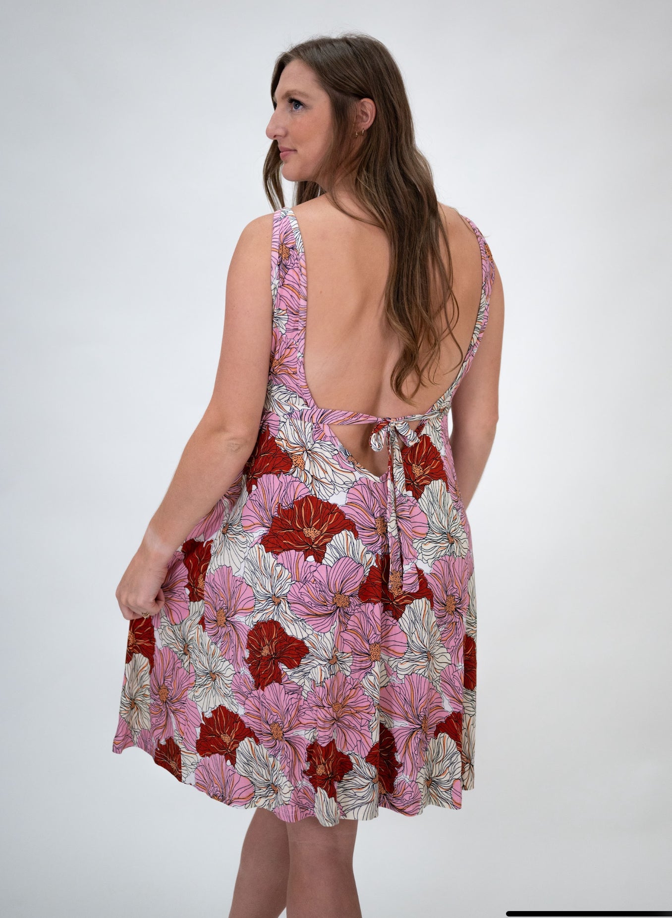 Limited Edition Pink Poppy Birth & Postpartum Gowns