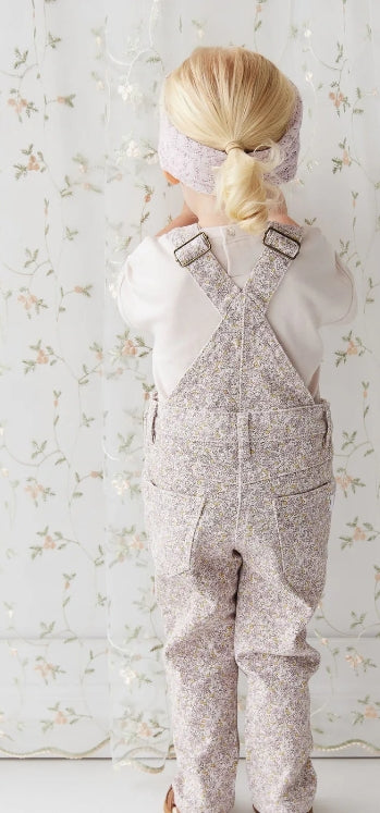 Jordie Cotton Twill Overall - Chloe Lilac