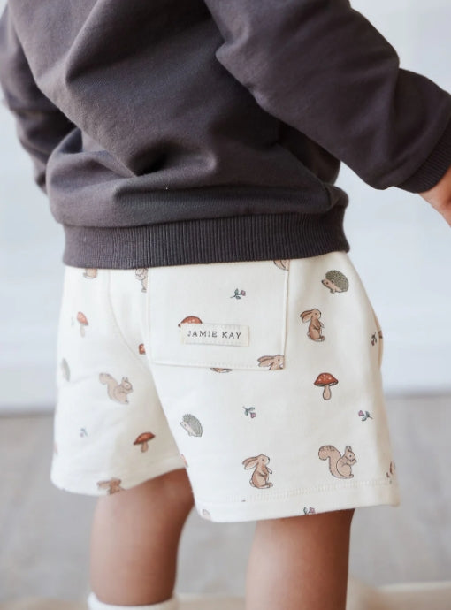 Organic Cotton Jalen Short - Woodland Friends