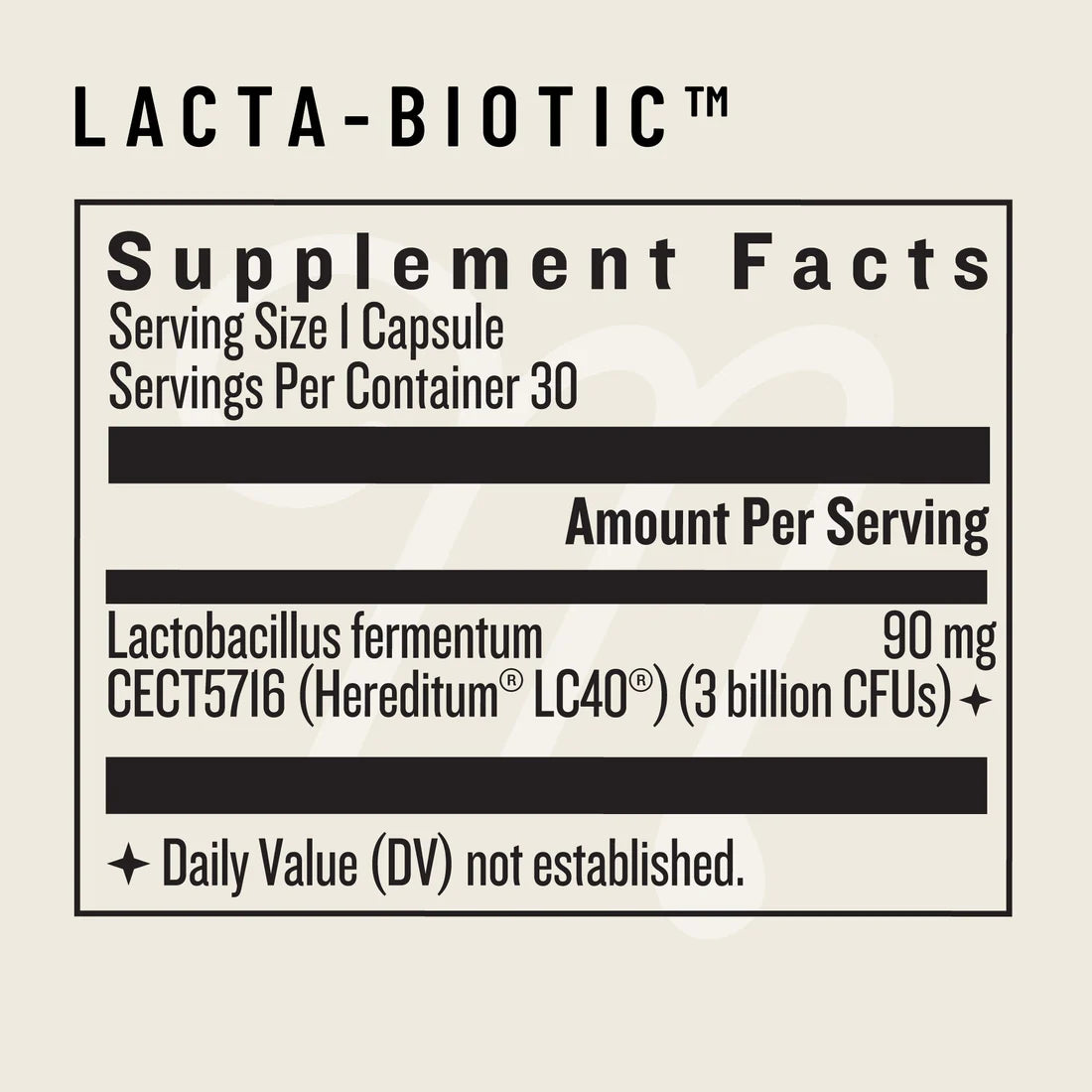 Lacta - Biotic Breastfeeding Probiotic