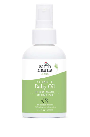 Earth Mama Calendula Baby Oil