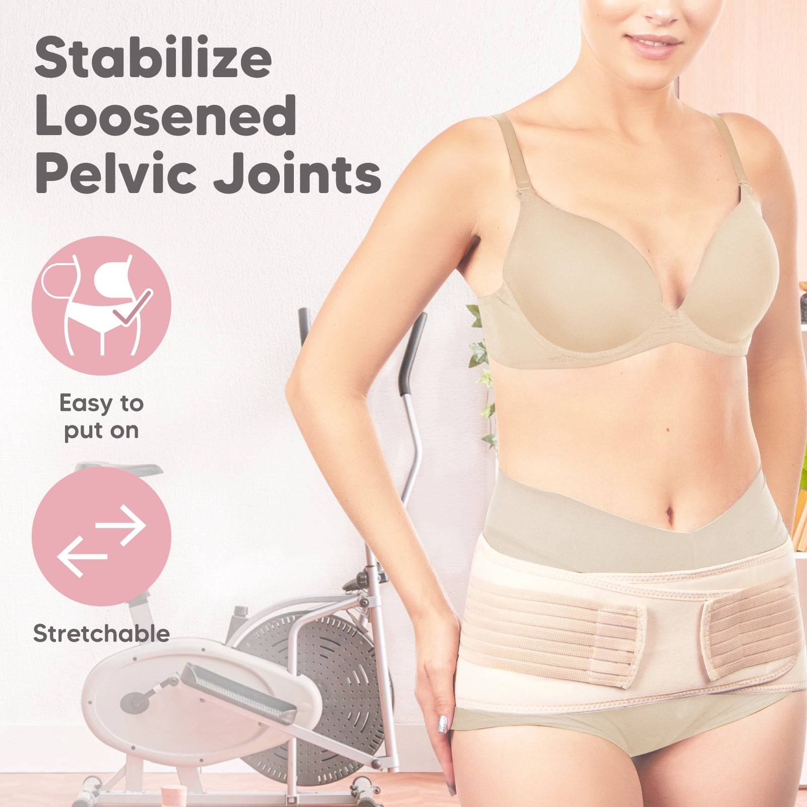 3 in 1 Postpartum Belt - Breathable Postpartum Recovery Postnatal Corset  Belt after Pregnancy Maternity, Light skin-L price in UAE,  UAE